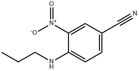 3-Nitro-4-(propylaMino)benzonitrile Struktur