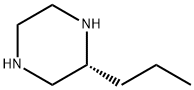 Piperazine, 2-propyl-, (2R)- (9CI) Struktur