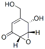 7-Oxabicyclo[4.1.0]hept-3-en-2-one, 5-hydroxy-4-(hydroxymethyl)-, (1S,5S,6S)- (9CI) Struktur