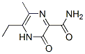 Pyrazinecarboxamide, 5-ethyl-3,4-dihydro-6-methyl-3-oxo- (9CI) Struktur