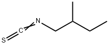 2-METHYLBUTYL ISOTHIOCYANATE Struktur