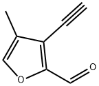 2-Furancarboxaldehyde, 3-ethynyl-4-methyl- (9CI) Struktur