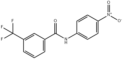 N-(4-Nitrophenyl)-3-(trifluoromethyl)benzamide Struktur