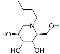 3,4,5-Piperidinetriol, 1-butyl-2-(hydroxymethyl)-, (2S,3S,4R,5S)- (9CI) Struktur