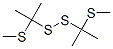 Methyl[1-(methylthio)ethyl] persulfide Struktur