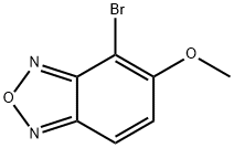 4-Bromo-5-methoxybenzofurazane Struktur