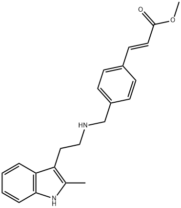 2-Propenoic acid, 3-[4-[[[2-(2-Methyl-1H-indol-3-yl)ethyl]aMino]Methyl]phenyl]-, Methyl ester, (2E)-