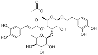 6-O-ACETYLACTEOSIDE Struktur