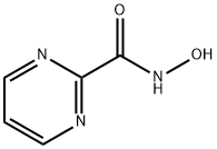 2-Pyrimidinecarboxamide, N-hydroxy- (9CI) Struktur