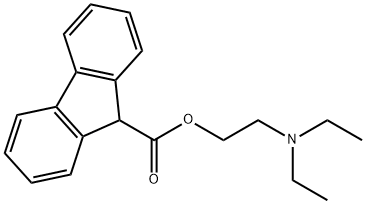 9H-fluoren-9-yl 3-diethylaminopropanoate Struktur