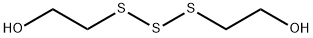 bis(2-hydroxyethyl)trisulfide Struktur