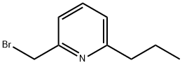 PYRIDINE,2-(BROMOMETHYL)-6-PROPYL Struktur