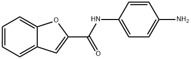 2-Benzofurancarboxamide,N-(4-aminophenyl)-(9CI) Struktur