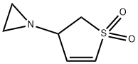 Aziridine, 1-(2,3-dihydro-1,1-dioxido-3-thienyl)- (9CI) Struktur