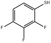 Benzenethiol, 2,3,4-trifluoro- (9CI) Struktur