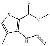 2-Thiophenecarboxylicacid,3-(formylamino)-4-methyl-,methylester(9CI)