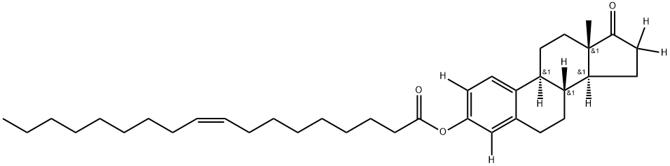 3-Oleoylestrone-d4 Struktur