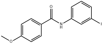 N-(3-IODOPHENYL)-4-METHOXYBENZAMIDE Struktur