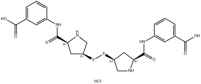 3,3'-[Dithiobis[(2S,4S)-4,2-pyrrolidinediylcarbonyliMino]]bisbenzoic Acid Dihydrochloride