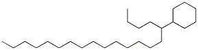 5-Cyclohexylicosane Struktur