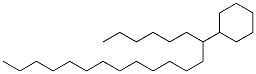 7-Cyclohexylicosane Struktur