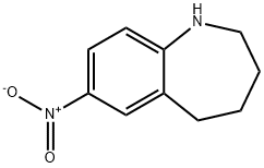 7-NITRO-2,3,4,5-TETRAHYDRO-1H-BENZO[B]AZEPINE Struktur