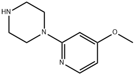 1-(4-METHOXY-PYRIDIN-2-YL)-PIPERAZINE Struktur