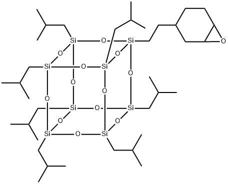 PSS-(2-(3 4-EPOXYCYCLOHEXYL)ETHYL)-HEPT& Struktur