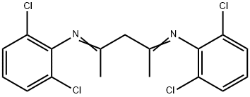 N,N'-(1,3-Dimethyl-1,3-propanediylidene)bis(2,6-dichlorobenzenamine), 99% Struktur