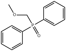 (METHOXYMETHYL)DIPHENYLPHOSPHINE OXIDE Structure