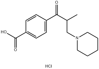 Tolperisone 4-Carboxylic Acid Hydrochloride Hydrate Struktur