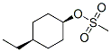 Cyclohexanol, 4-ethyl-, methanesulfonate, cis- (9CI) Struktur