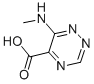 1,2,4-Triazine-5-carboxylicacid,6-(methylamino)-(9CI) Struktur