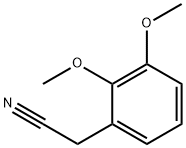 2,3-DIMETHOXYPHENYLACETONITRILE Struktur