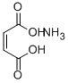 Ammonium hydrogen maleate Structure