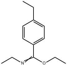 Benzenecarboximidic acid, N,4-diethyl-, ethyl ester (9CI) Struktur