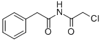 2-CHLORO-N-PHENYLACETYL-ACETAMIDE Struktur