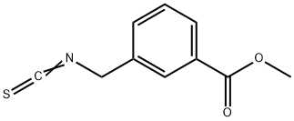 methyl 3-(isothiocyanatomethyl)benzoate Struktur