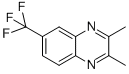 QUINOXALINE, 2,3-DIMETHYL-6-(TRIFLUOROMETHYL)- Struktur