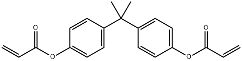 BISPHENOL ''A'' DIACRYLATE Struktur