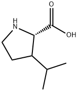 Proline, 3-(1-methylethyl)- (9CI) Struktur