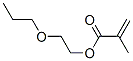 2-propoxyethyl methacrylate Struktur