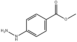 Benzoic acid, 4-hydrazino-, Methyl ester Structure