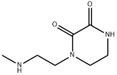 2,3-Piperazinedione,1-[2-(methylamino)ethyl]-(9CI) Struktur