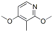 Pyridine, 2,4-dimethoxy-3-methyl- (9CI) Struktur