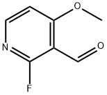 3-Pyridinecarboxaldehyde, 2-fluoro-4-methoxy- (9CI) Struktur