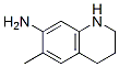 7-Quinolinamine,  1,2,3,4-tetrahydro-6-methyl- Struktur