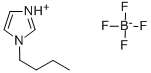 1-Butylimidazolium tetrafluoroborate Struktur