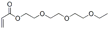 2-[2-(2-ethoxyethoxy)ethoxy]ethyl acrylate  Struktur