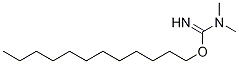 DODECYL N,N-DIMETHYLIMIDOCARBAMATE Struktur